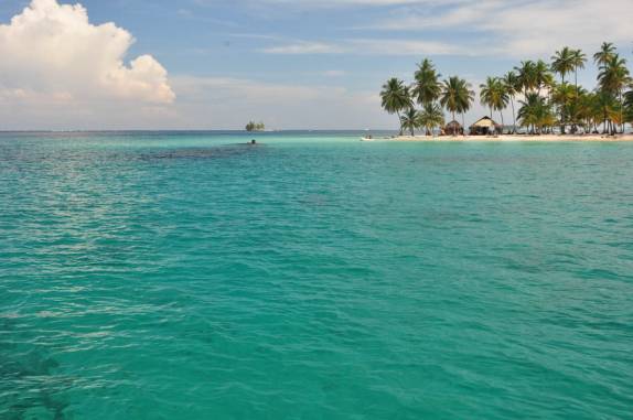 Mais uma das ilhas de San Blás, na costa do Panamá